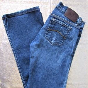 Armani Exchange Destroyed Size 4 Bootcut Jeans